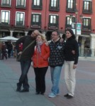 En la Plaza Mayor de Valladolid